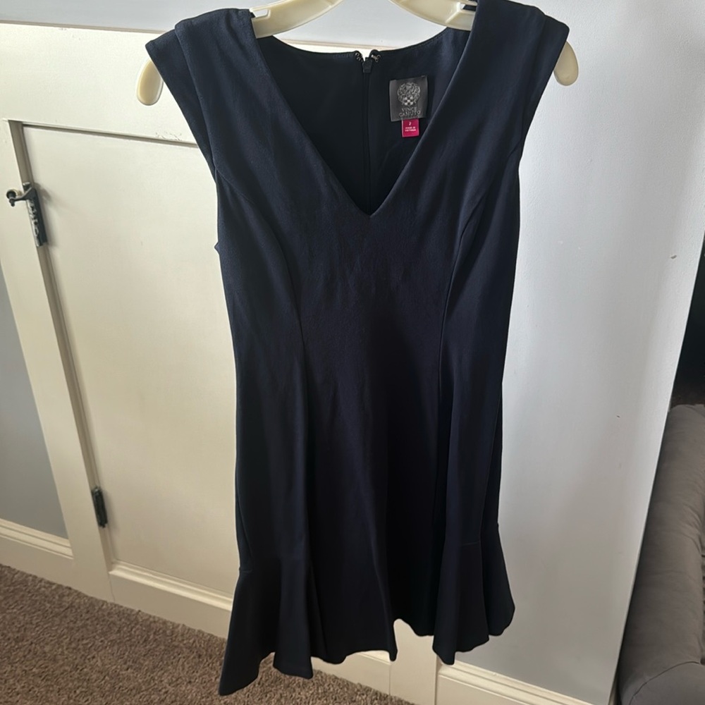 Vince Camuto Women's Navy Dress Size 2